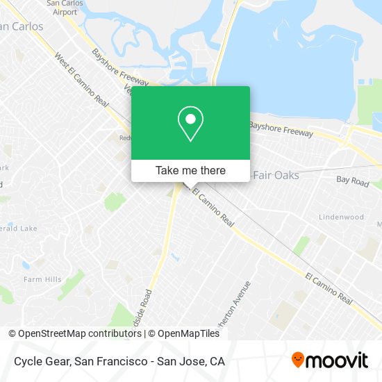 Cycle Gear map