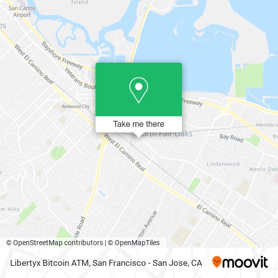 Libertyx Bitcoin ATM map