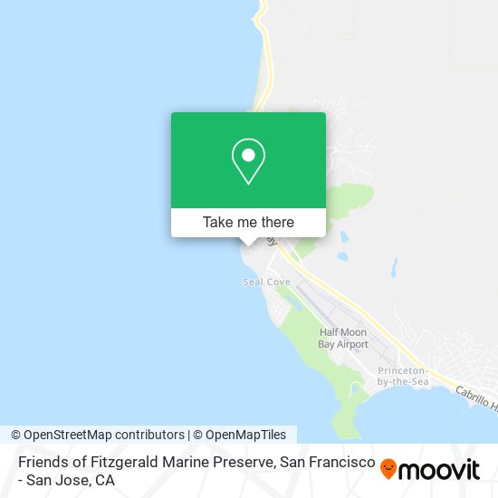 Friends of Fitzgerald Marine Preserve map