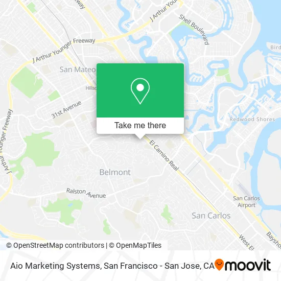 Mapa de Aio Marketing Systems
