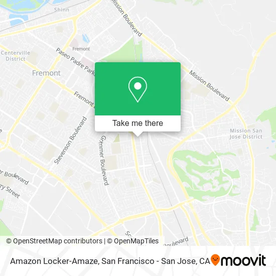 Amazon Locker-Amaze map