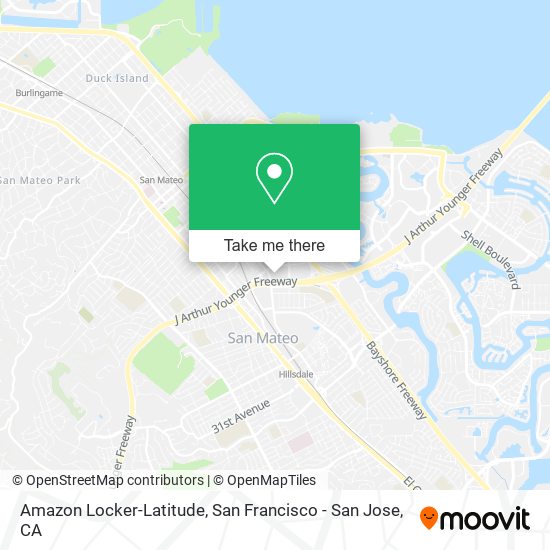 Amazon Locker-Latitude map