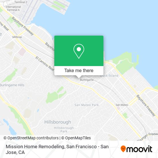 Mission Home Remodeling map