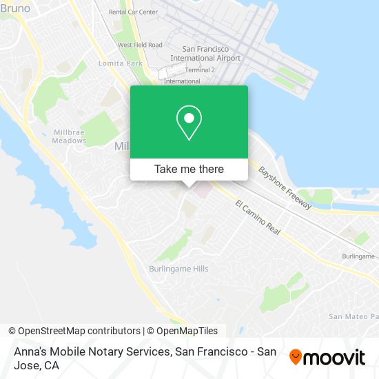Anna's Mobile Notary Services map