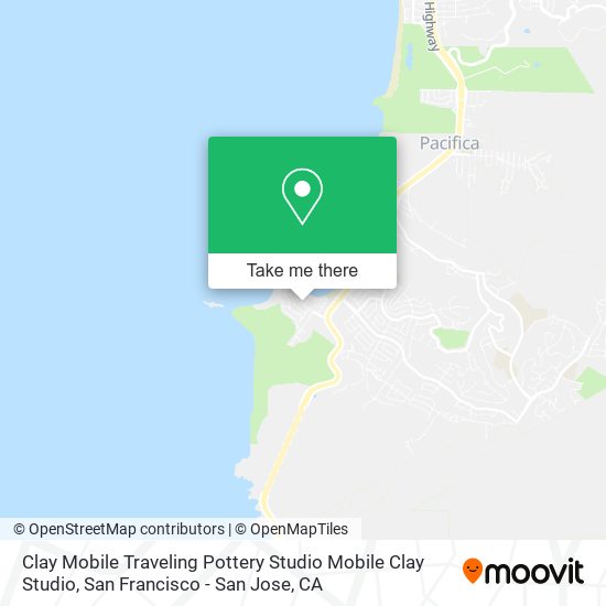 Mapa de Clay Mobile Traveling Pottery Studio Mobile Clay Studio