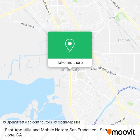 Fast Apostille and Mobile Notary map