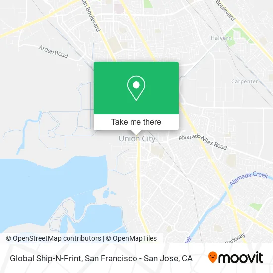 Global Ship-N-Print map