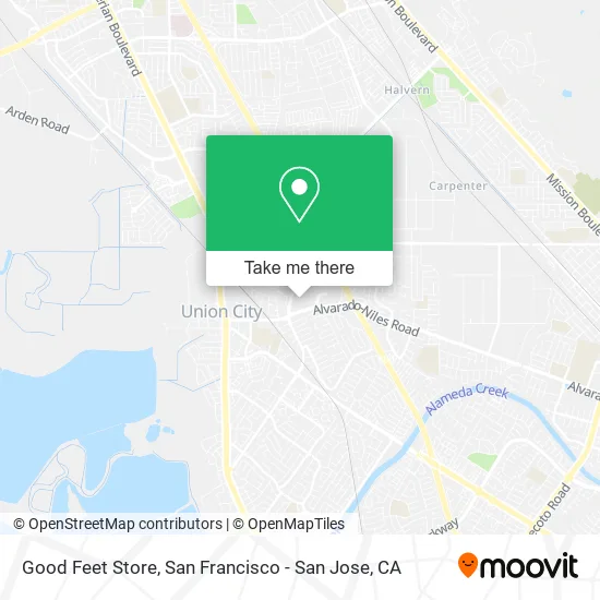 Good Feet Store map