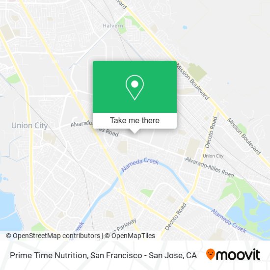 Prime Time Nutrition map