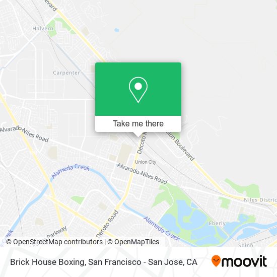 Mapa de Brick House Boxing