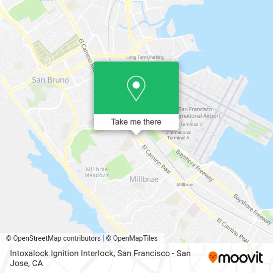 Intoxalock Ignition Interlock map