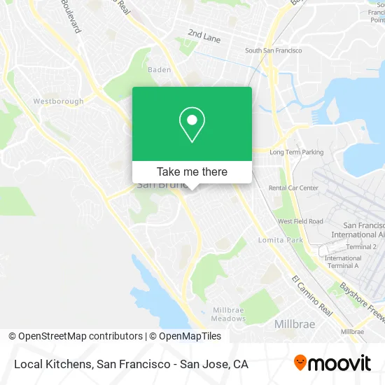 Mapa de Local Kitchens