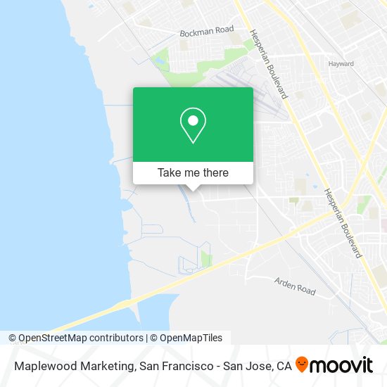 Maplewood Marketing map