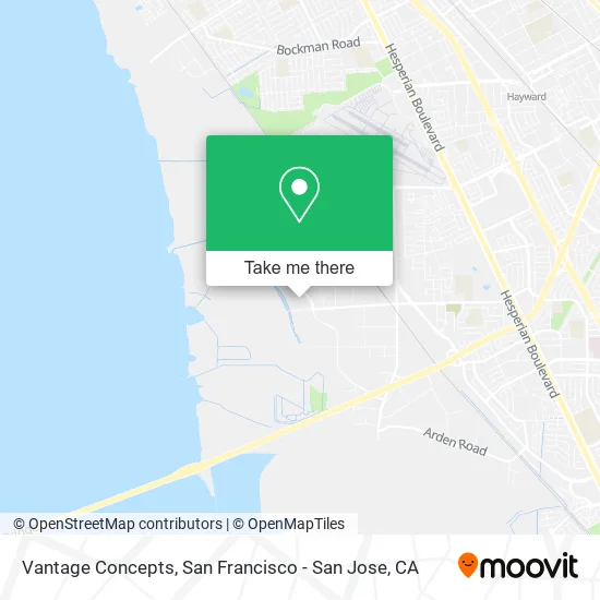 Vantage Concepts map