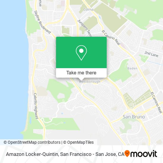 Amazon Locker-Quintin map