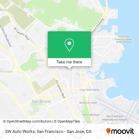 SW Auto Works map