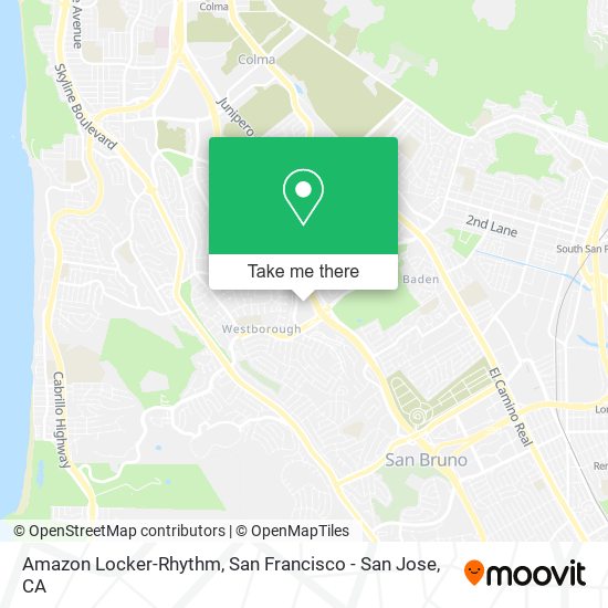 Amazon Locker-Rhythm map