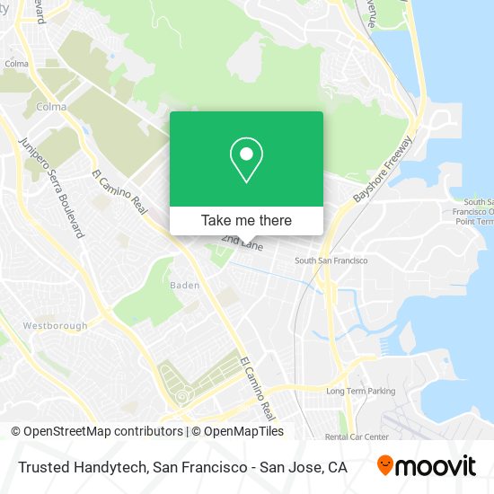 Trusted Handytech map