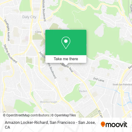 Amazon Locker-Richard map
