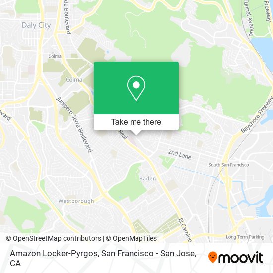 Amazon Locker-Pyrgos map