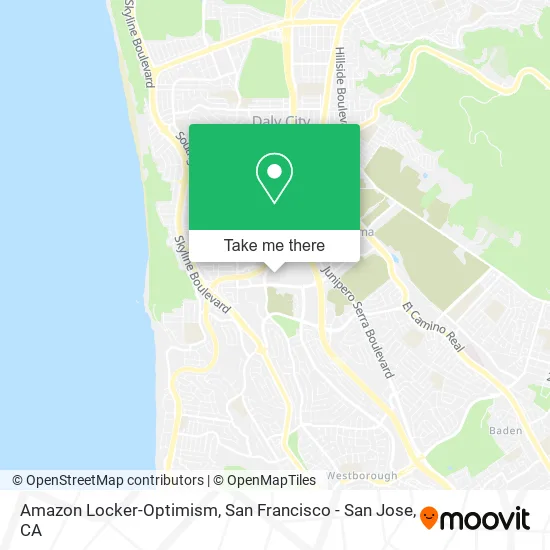 Amazon Locker-Optimism map