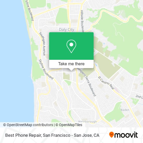 Best Phone Repair map