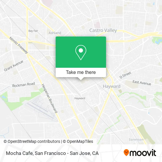 Mocha Cafe map