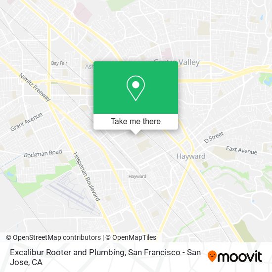 Mapa de Excalibur Rooter and Plumbing