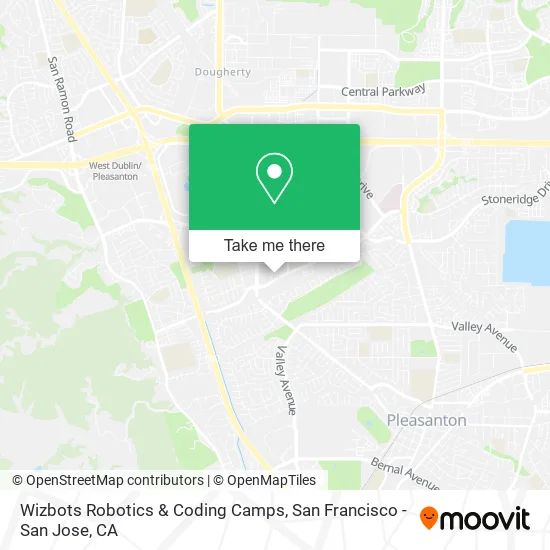 Wizbots Robotics & Coding Camps map