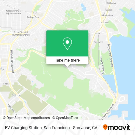 EV Charging Station map