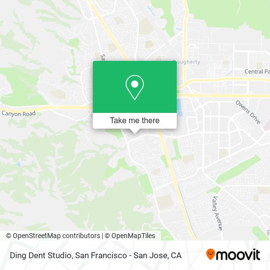 Ding Dent Studio map