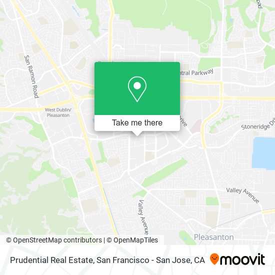 Prudential Real Estate map