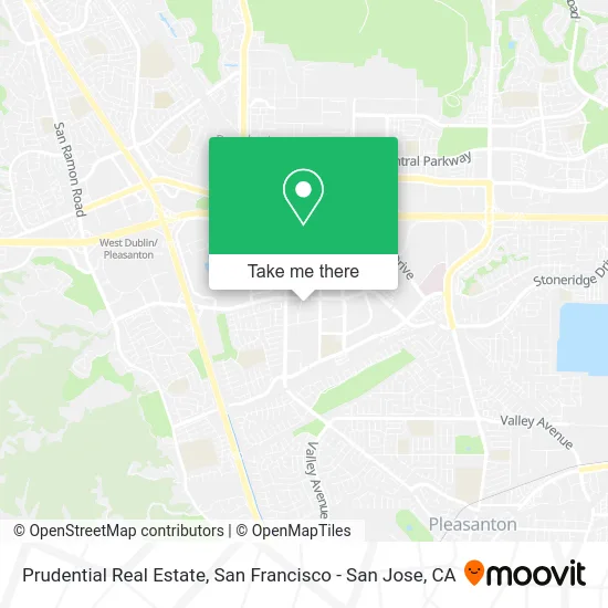 Prudential Real Estate map