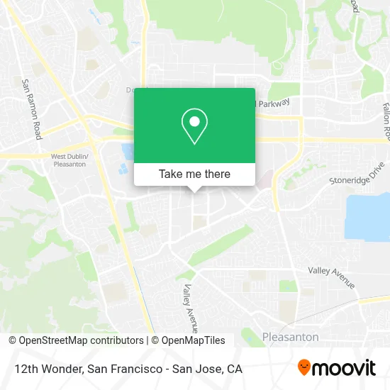 12th Wonder map
