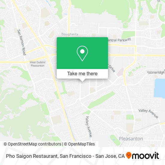 Pho Saigon Restaurant map