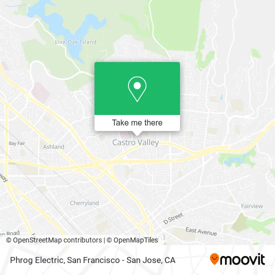 Mapa de Phrog Electric