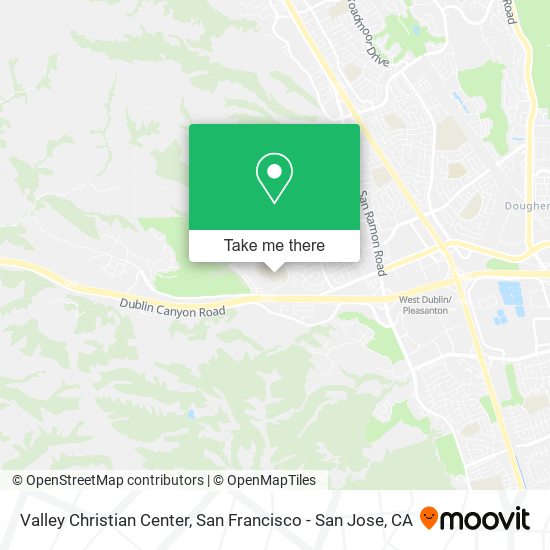 Mapa de Valley Christian Center