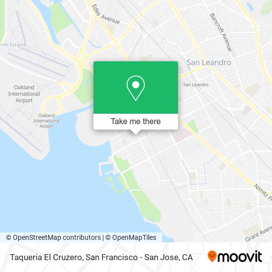 Mapa de Taqueria El Cruzero