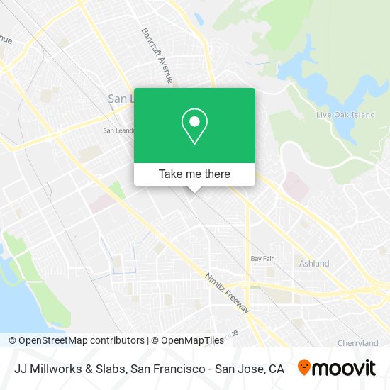 JJ Millworks & Slabs map