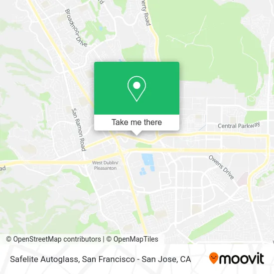 Safelite Autoglass map