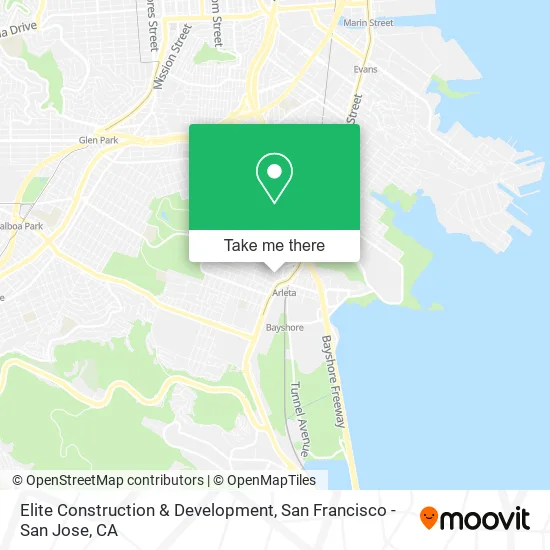 Elite Construction & Development map