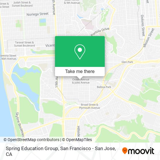Spring Education Group map