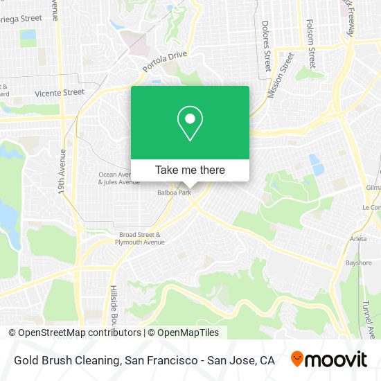 Gold Brush Cleaning map