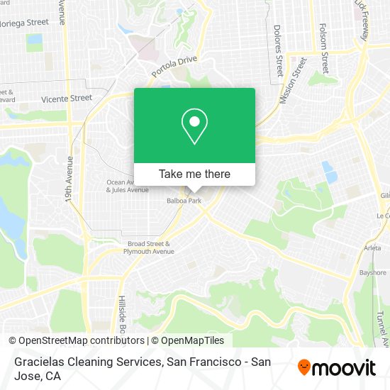 Gracielas Cleaning Services map