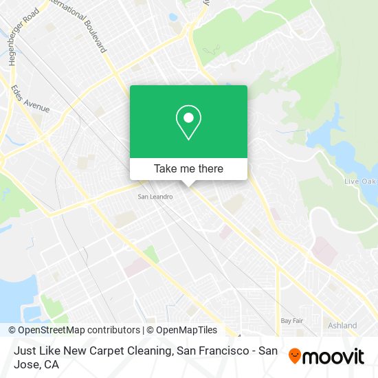 Mapa de Just Like New Carpet Cleaning