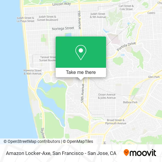 Amazon Locker-Axe map