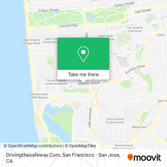 Drivingthesafeway.Com map