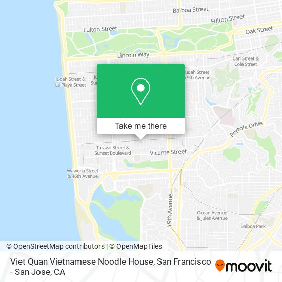 Viet Quan Vietnamese Noodle House map