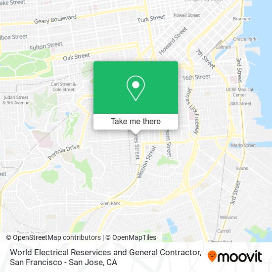 World Electrical Reservices and General Contractor map