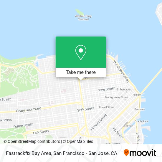Fastrackfix Bay Area map
